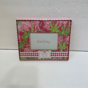 NEW IN BOX LILLY PULITZER PICTURE FRAME IN ELEPHANT TABOO PRINT